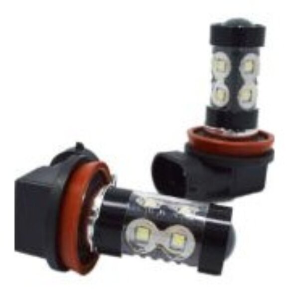 2PCS LED Car Fog Lamp High-power H11 H8 Front Fog Lamp Cree 50W Driving Lamps - Picture 1 of 1